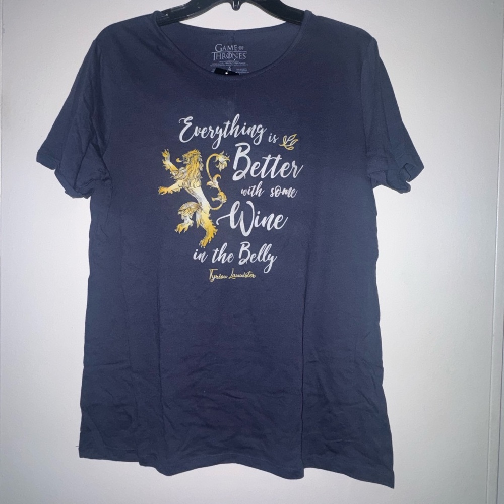 Game of Thrones Navy Graphic Tee